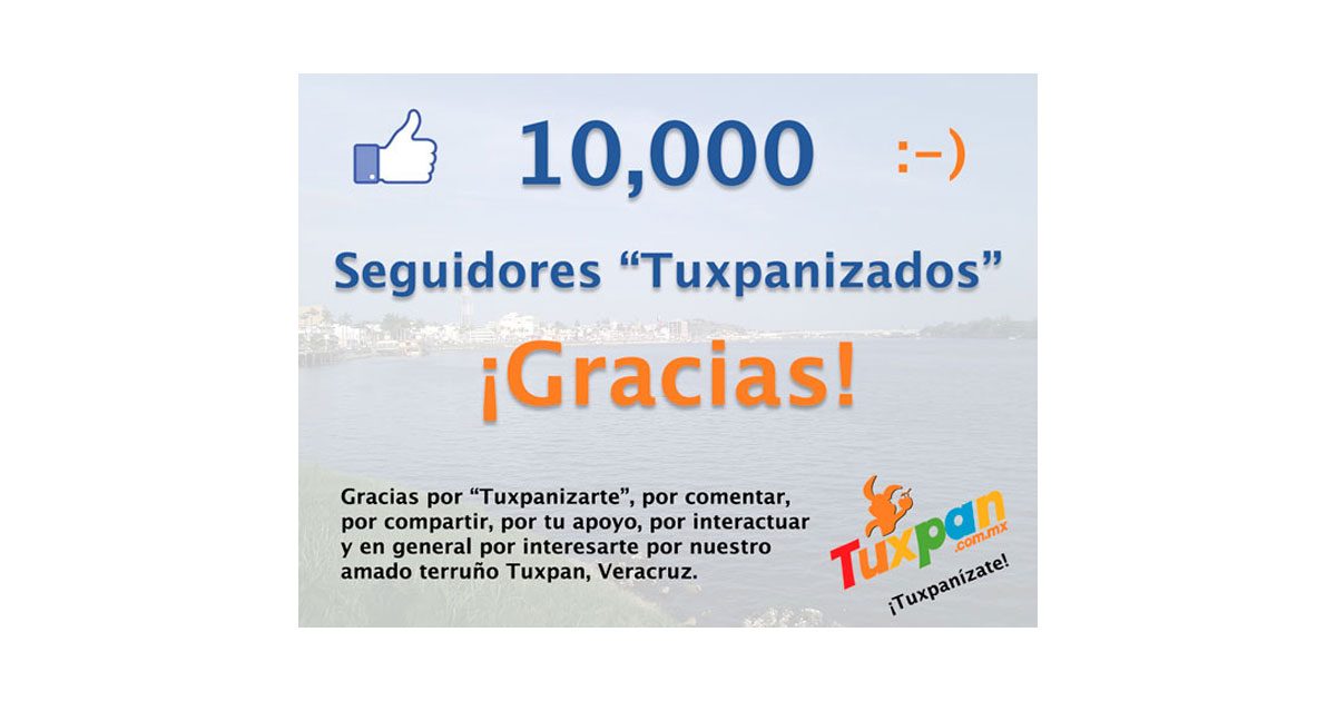 10000 seguidores en Facebook