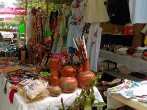 Artesanías en la Quinta la Esperanza en Tuxpan, Veracruz
