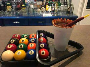 Michelada en Billar The Spot en Tuxpan