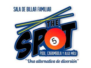 Logo billar The Spot en Tuxpan, Veracruz