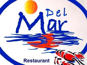Logo del Restaurante del Mar en Tampamachoco en Tuxpan, Veracruz