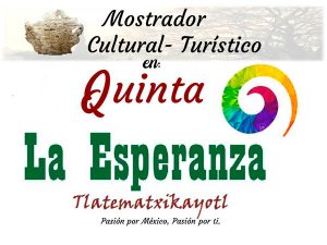 Mostrador Cultural Turístico en Quinta la Esperanza en Tuxpan, Veracruz