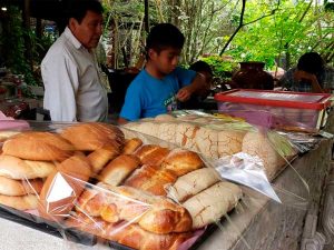 Pan casero tradicional en la Quinta la Esperanza en Tuxpan, Veracruz