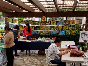 Arte y pintura en la Quinta la Esperanza en Tuxpan