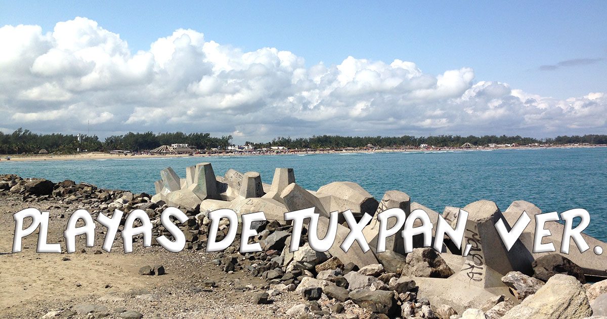 Las playas de Tuxpan son las más cercanas a la Ciudad de México