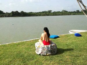 Río en el Huerto del Bambú en Tuxpan, Veracruz
