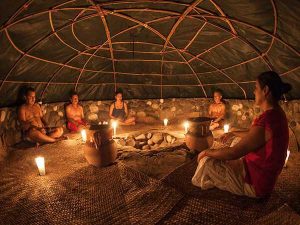 Temazcal en el Huerto del Bambú en Tuxpan, Ver.