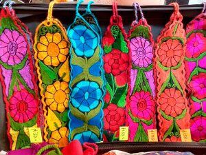 Artesanías bordados a mano en Tuxpan, Ver.