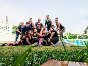 Clases de zumba y baile en la Mata de Tampamachoco en Tuxpan