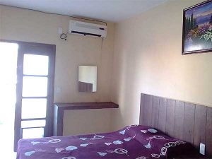 Habitaciones del hotel Paraíso Real en la Playa de Tuxpan, Ver.