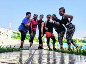 Gimnasio en la Mata de Tampamachoco en Tuxpan, Veracruz
